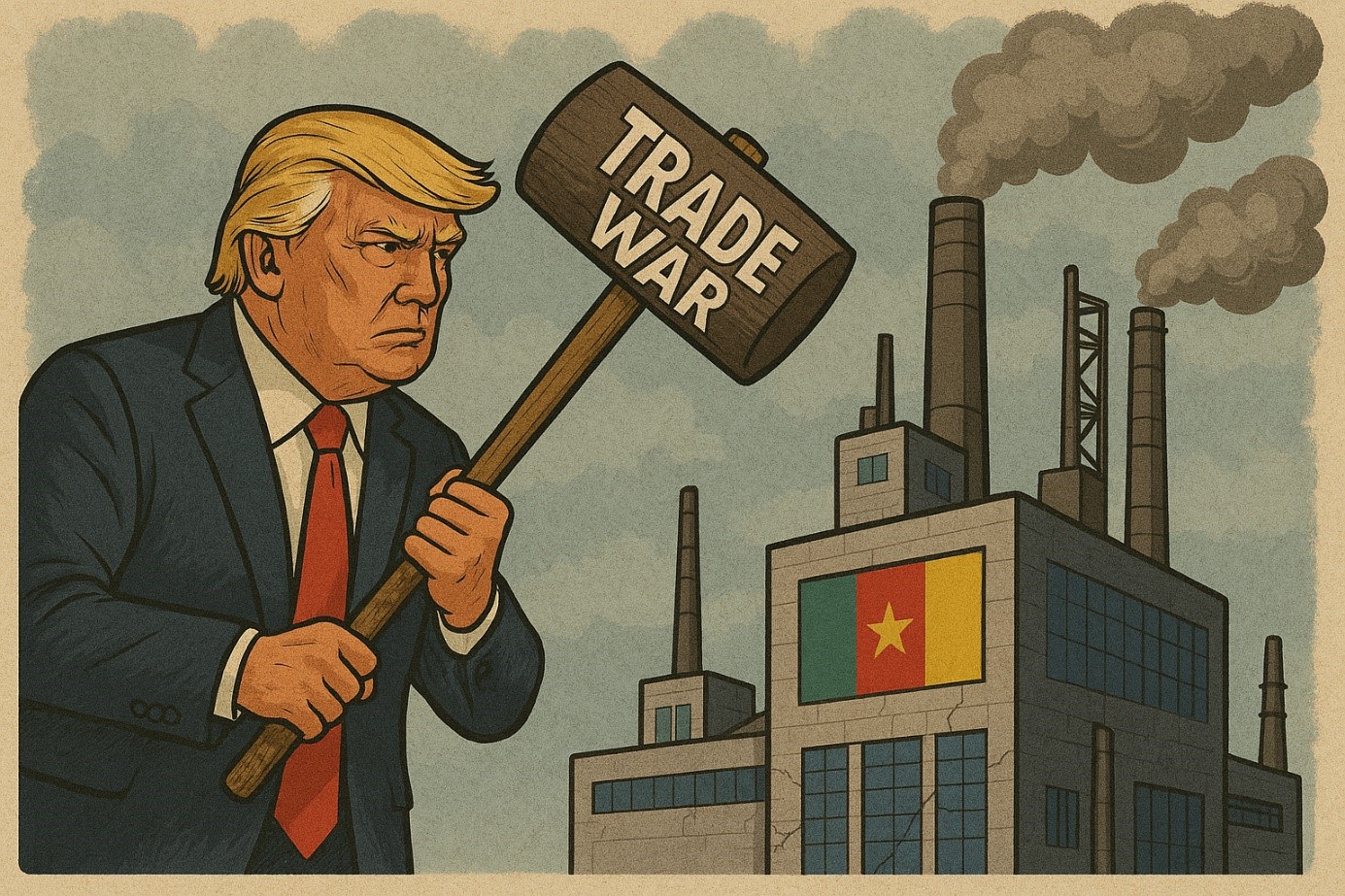 Guerre commerciale du Président Américain Donald TRUMP : l’industrie camerounaise va-t-elle trinquer ?