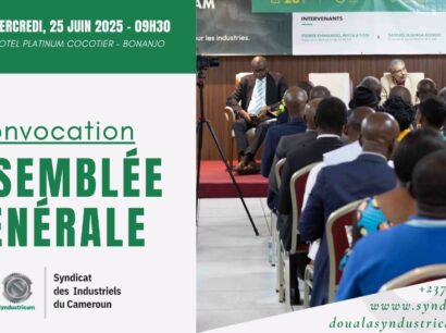 GENERAL ASSEMBLY OF THE CAMEROON INDUSTRIALISTS’ UNION (SYNDUSTRICAM)