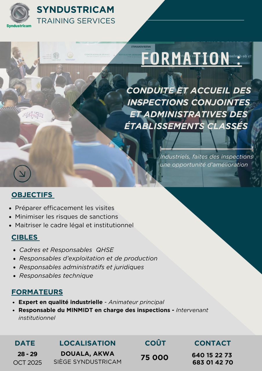 🧾 Formation Professionnelle : Conduite et Accueil des Inspections Conjointes et Administratives des Établissements Classés